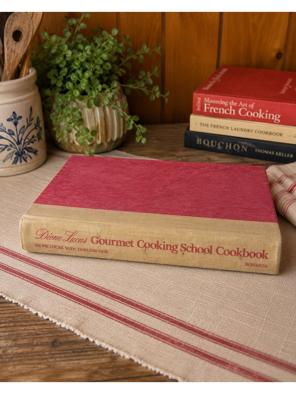 Vintage Dione Lucas Gourmet Cooking School Cookbook 1982 Hardcover Bonanza